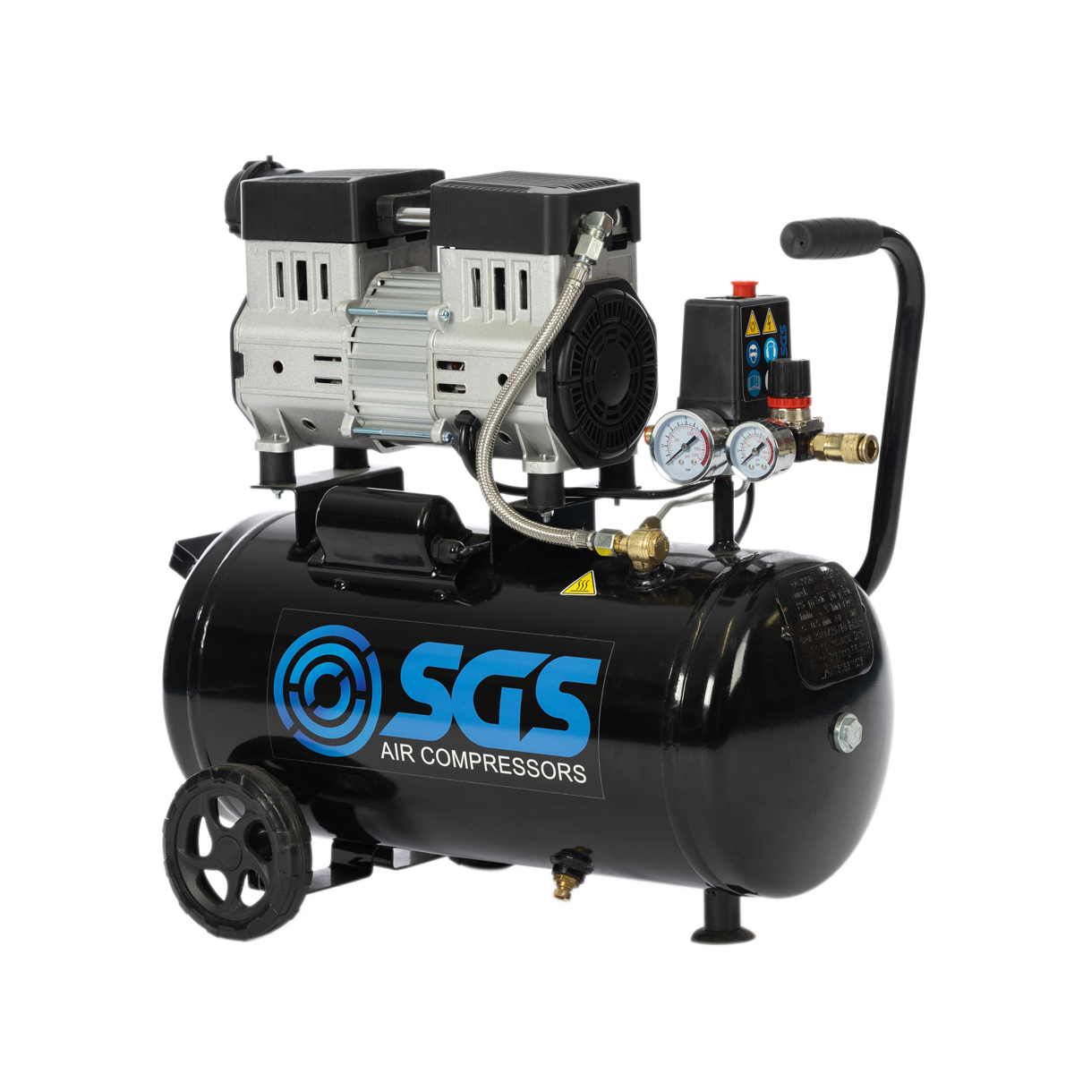SGS 24 Litre Direct Drive Air Compressor | 4.6 CFM | 116 PSI